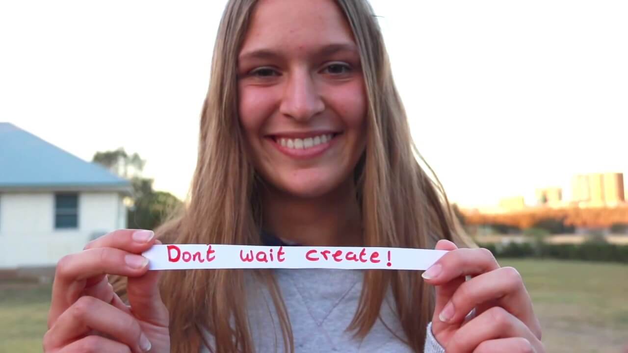 Don't Wait, Create (2018)
